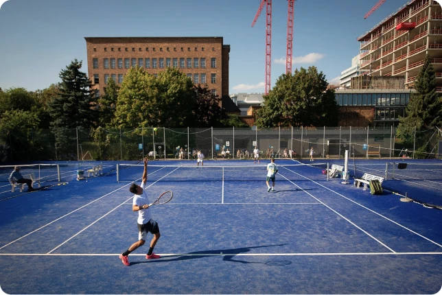Five courts in the heart of Berlin