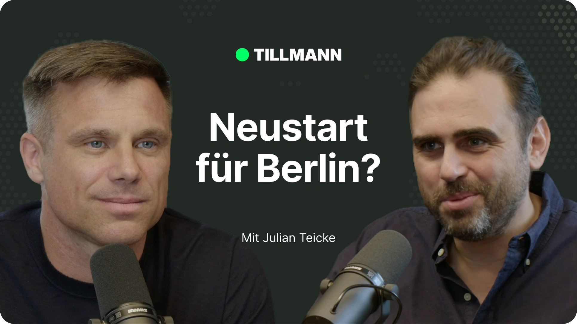 Neustart für Berlin? Mit Julian Teicke